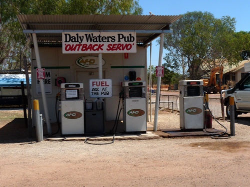 Tankstelle am Daly Waters Pub